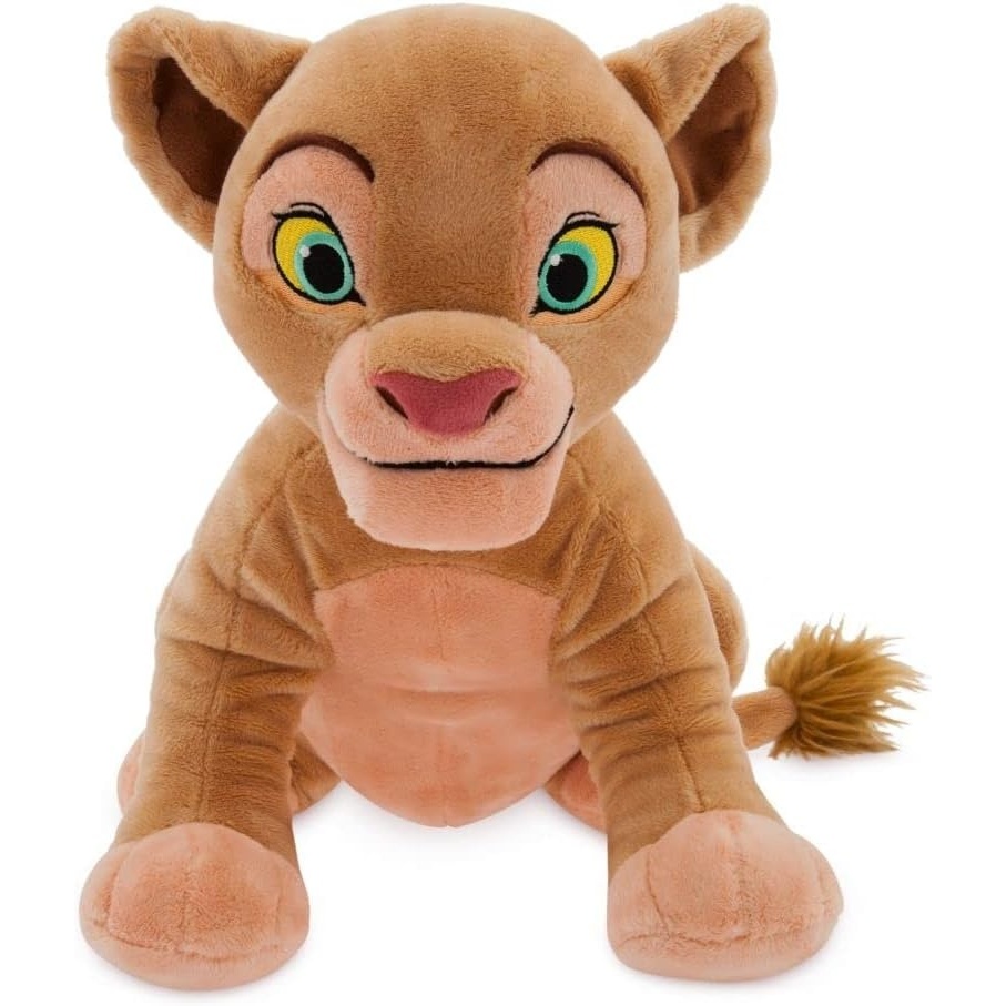 image:imageDisney Store Official Angel Medium Soft Toy for Kids  Cuddly Character with Fuzzy Texture amp Embroidered Details  Flexible Floppy Ears  Disney Plushy Suitable for All AgesNala