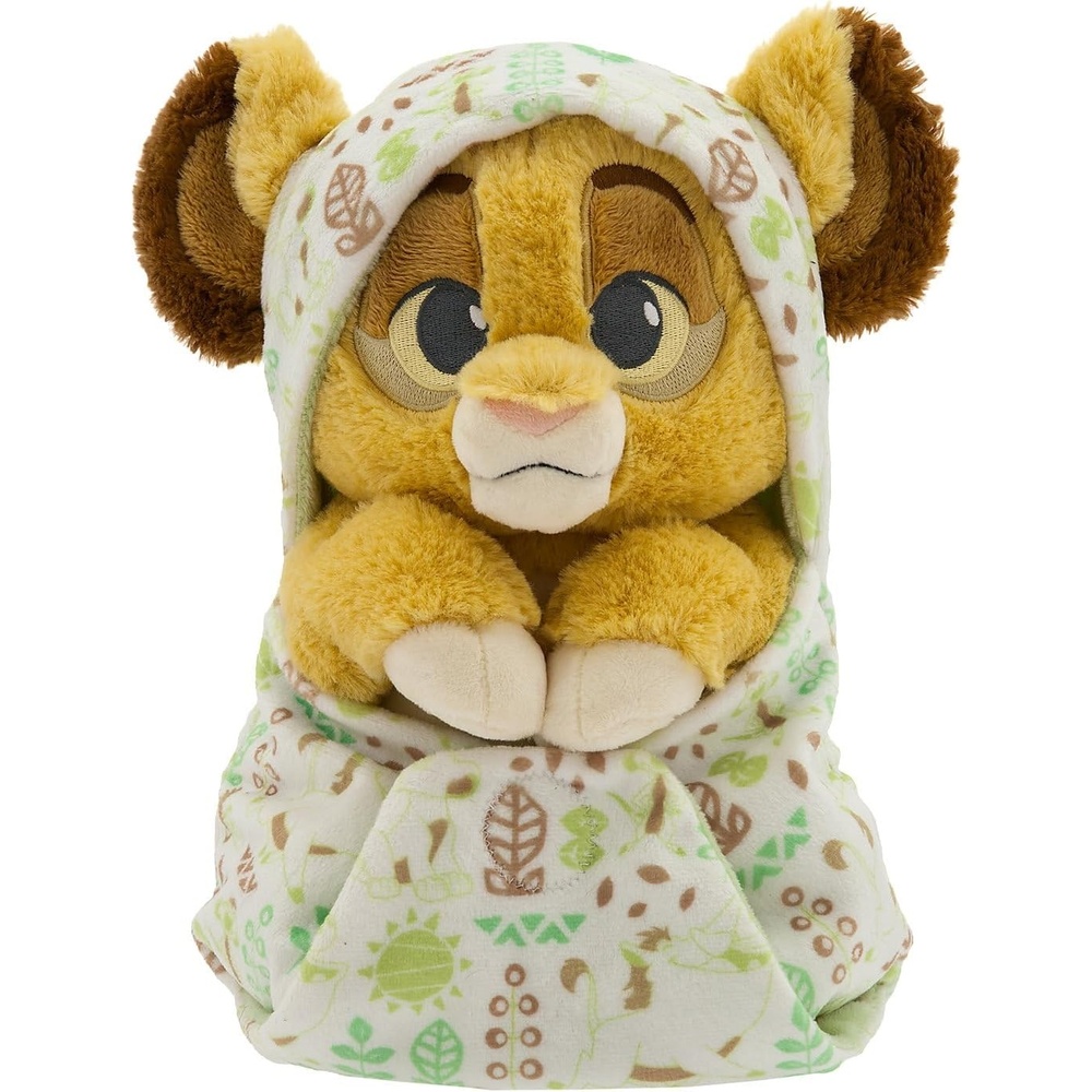 image:imageDisney Store Official Angel Plush with Blanket Pouch  Disney Babies Plushy in Baby Swaddle  Kids Toy for Those who Love Plush Figure Toys Cute Plushies amp Baby Stuffed Animals  12 InchesSimba
