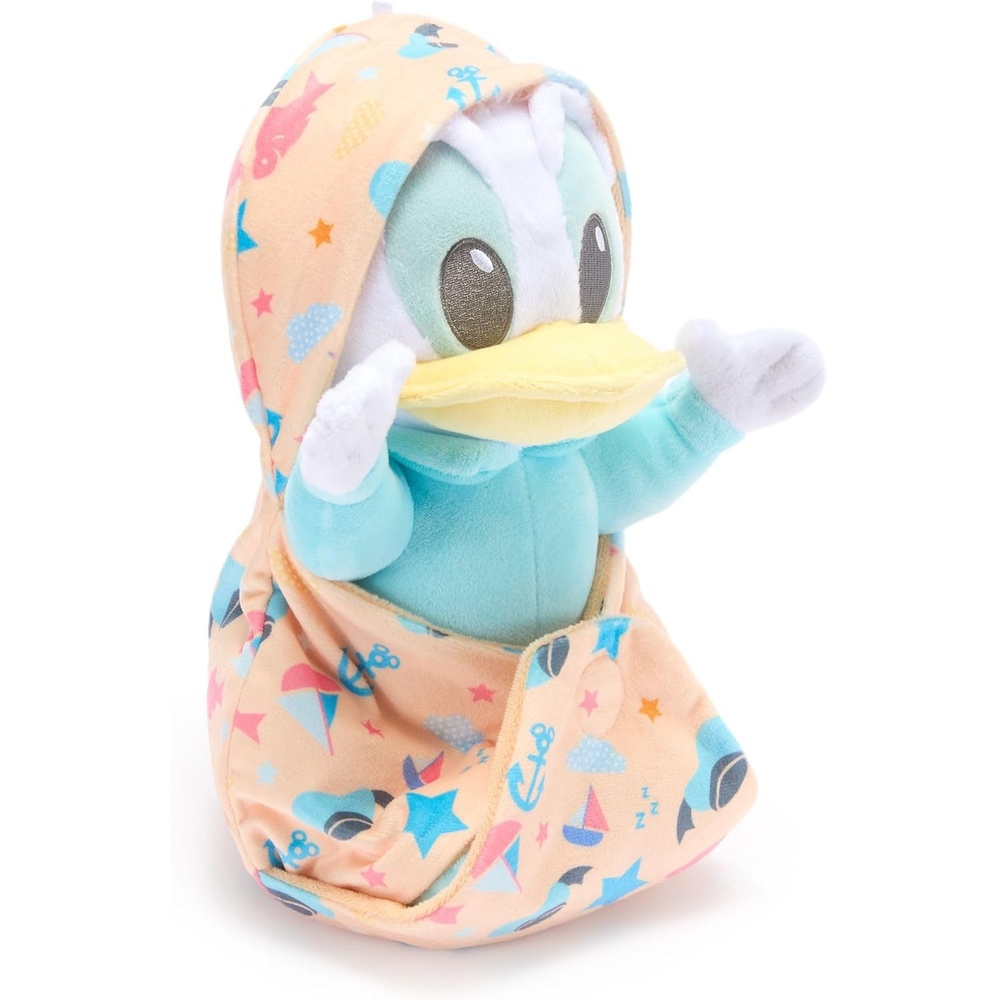 image:imageDisney Store Official Angel Plush with Blanket Pouch  Disney Babies Plushy in Baby Swaddle  Kids Toy for Those who Love Plush Figure Toys Cute Plushies amp Baby Stuffed Animals  12 InchesDonald Duck