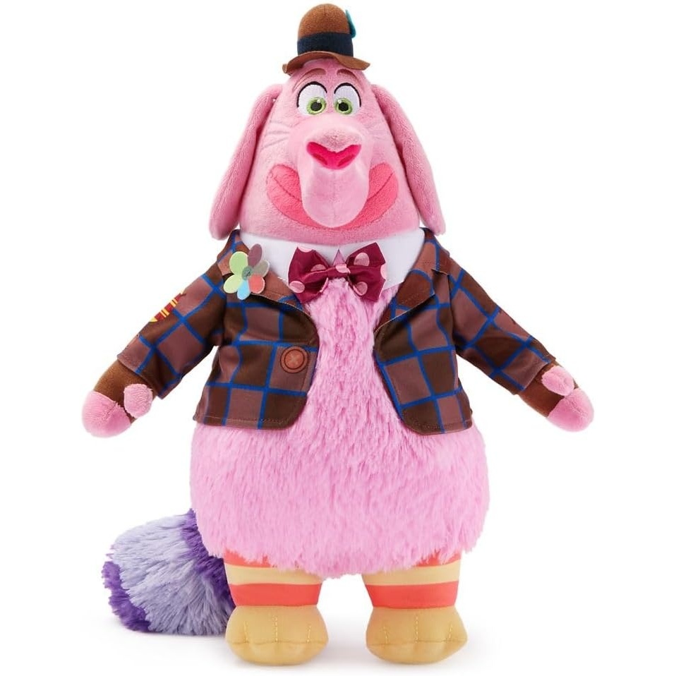 image:imageDisney Store Official Bing Bong Plush Toy  Stuffed Animal from Inside Out with Embroidered Features Satin Bowtie Printed Jacket Floppy Ears amp Furry Tail  15 Inch Disney Toy for Kids and Fans