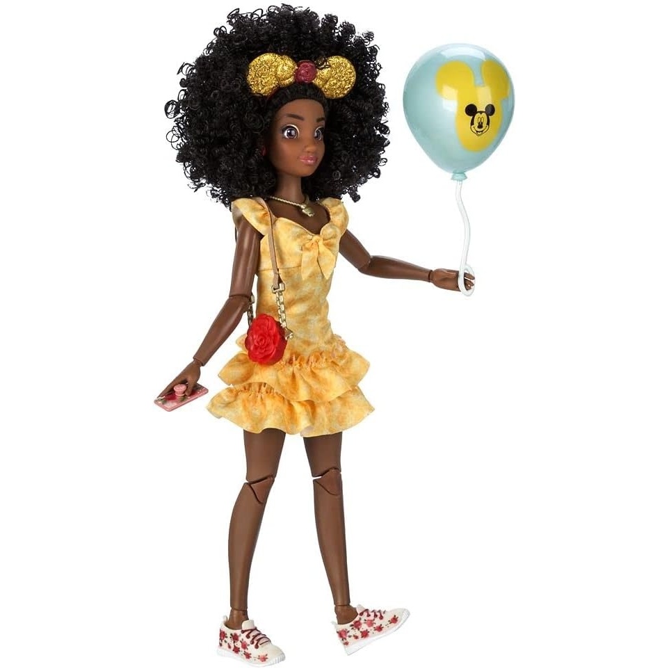 image:imageDisney Store Official Elsa ILY 4EVER Doll  Poseable Toy with Minnie Mouse Headband Mickey Balloon Park Snack Surprise amp Other Accessories  Inspired by Frozen  11 inchesBeauty and the Beast