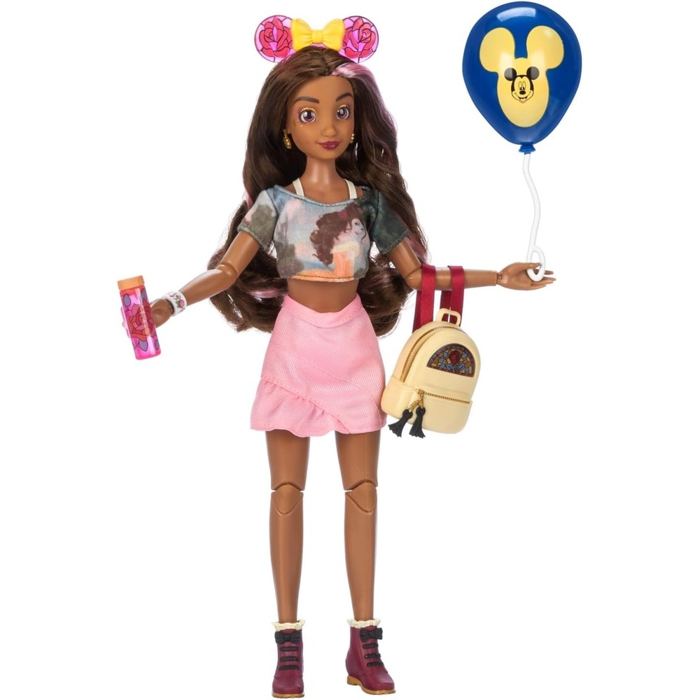 image:imageDisney Store Official Elsa ILY 4EVER Doll  Poseable Toy with Minnie Mouse Headband Mickey Balloon Park Snack Surprise amp Other Accessories  Inspired by Frozen  11 inchesBeauty and the Beast 1991