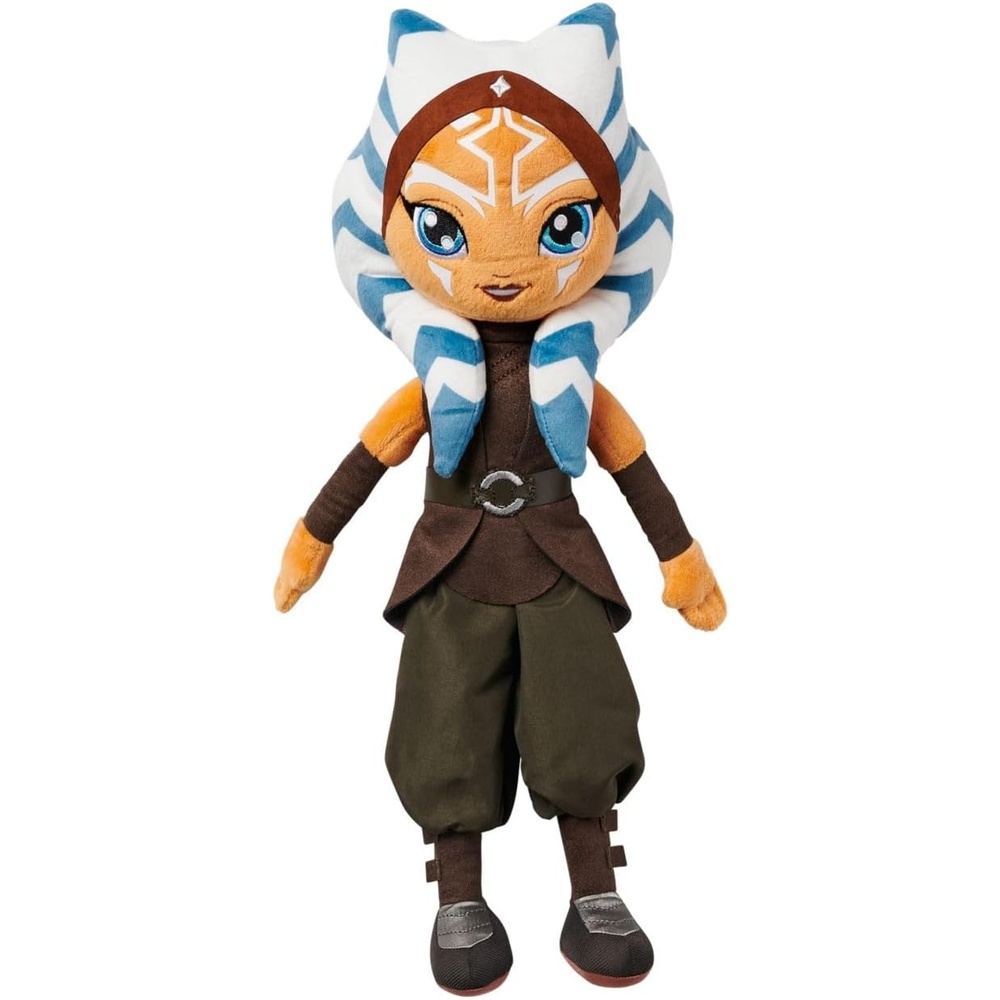 image:imageDisney Store Official Grogu Star Wars Toy  Baby Yoda Plush from The Mandalorian  Soft and Snuggly Baby Yoda Disney Plushy with Embroidered Features  Perfect Cuddly Galactic Companion for FansAhsoka