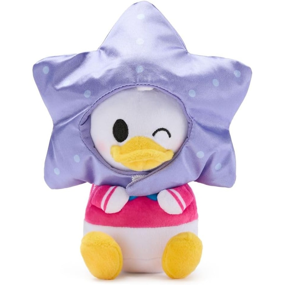 image:imageDisney Store Official Mini MixIts Plushies  Alice  Cute Stuffed Animals  Mix amp Match Detachable Hats  Hook and Loop Strap  Plush Toys for Kids and Collectors 7 InchDonald Pink Shirt