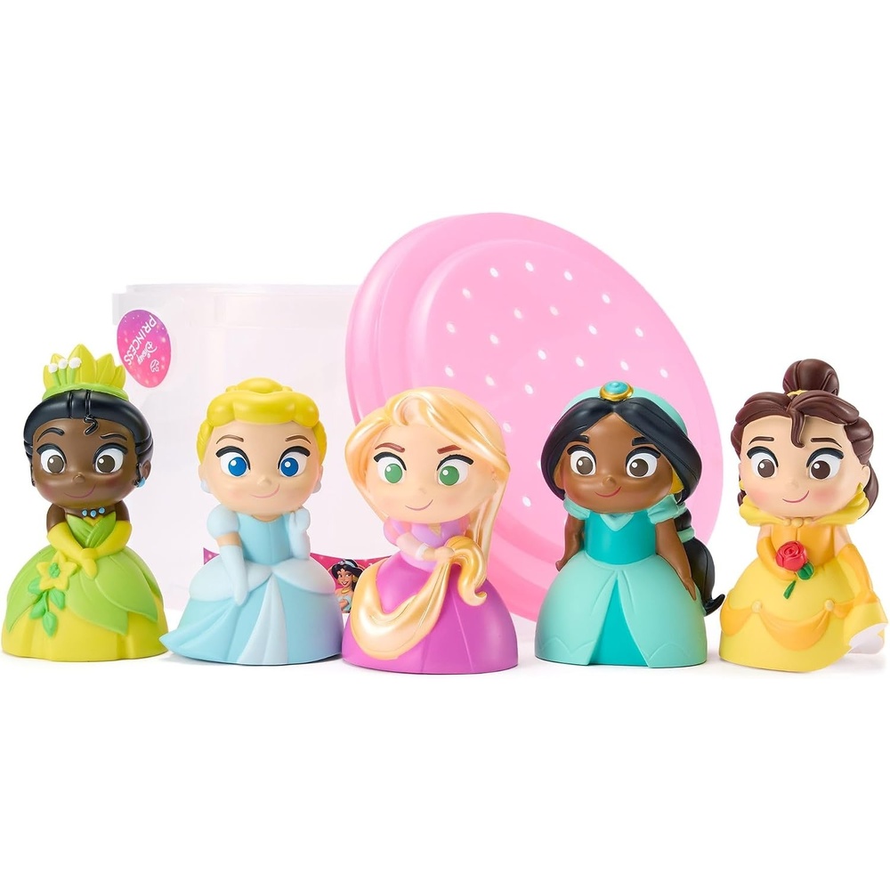 image:imageDisney Store Official Moana 2 Bath Toys Set  Includes 5 Detailed Toys with a Straining Storage Bucket  Bath Time Fun amp Water Play Set for KidsDisney Princesses