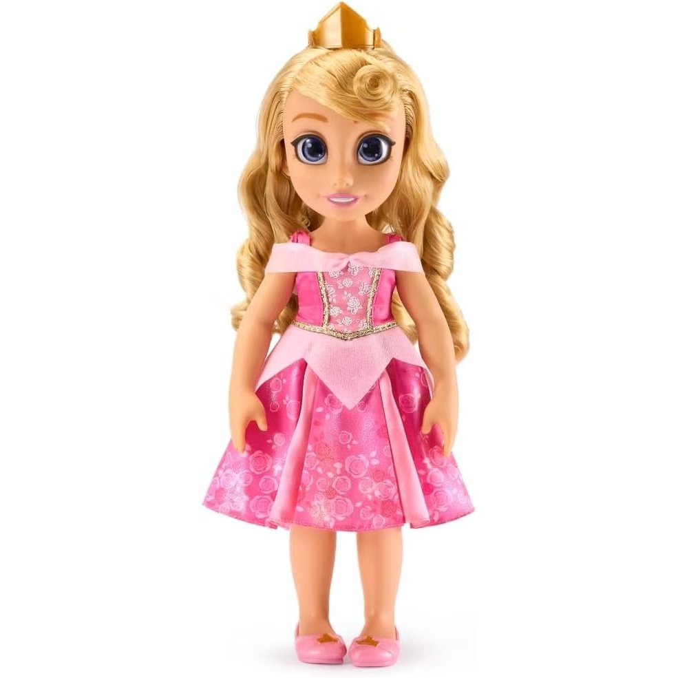 image:imageDisney Store Official Moana Once Upon a Story Doll  Disney Princess Toys Featuring Reflective Eyes with 3D Pupil and Iris Detailed Costume Hair Comb  Comes in Display Box  16 InchesAurora