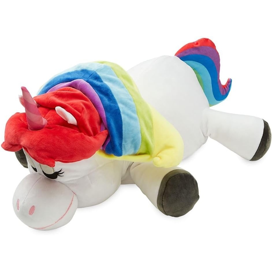 image:imageDisney Store Official Mpchi Cuddleez Plush  Mochi  Super Soft amp Huggable Toy for Fans amp Kids of All Ages  Perfect Collectible Gift Big Hero 6 Large PlushyRainbow Unicorn