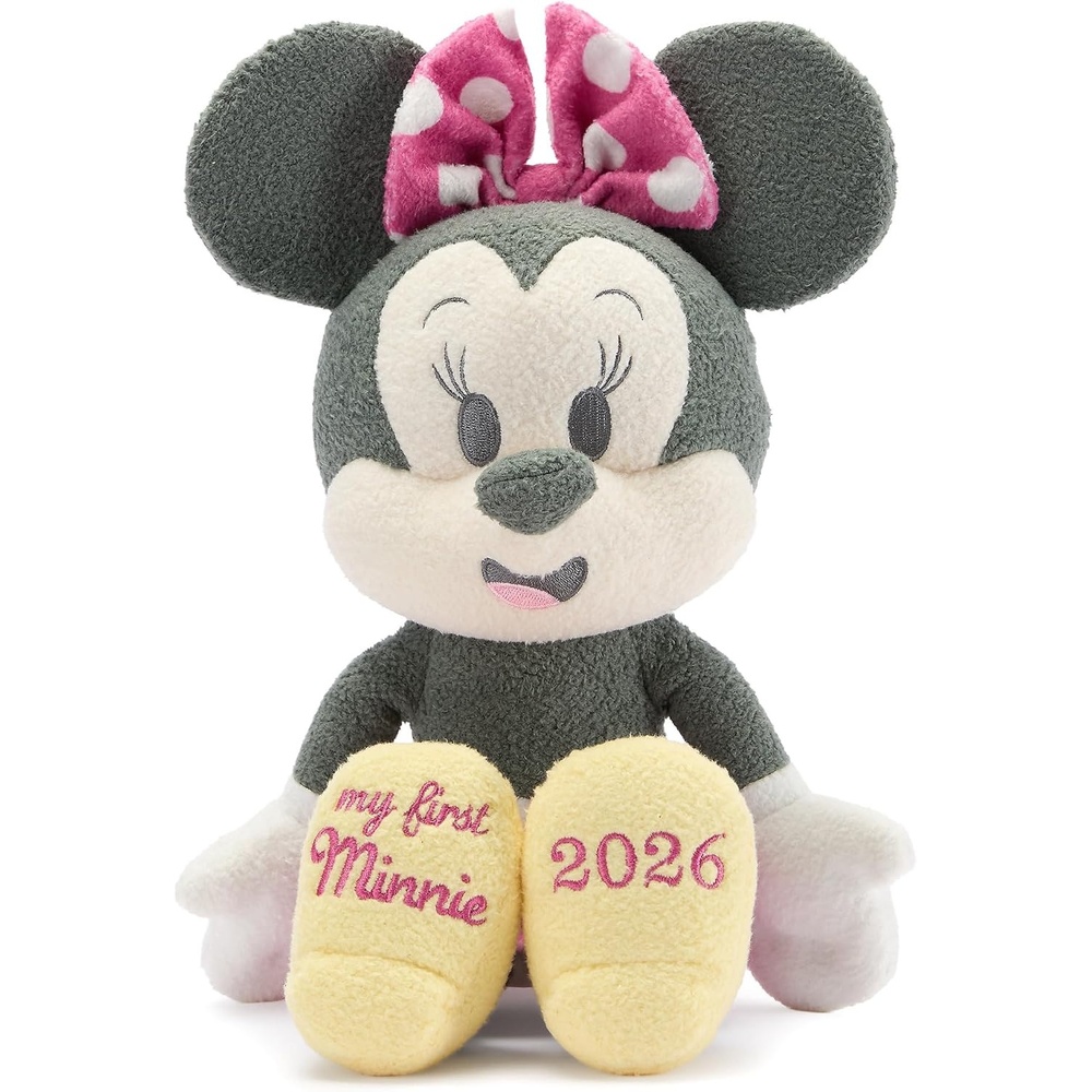 image:imageDisney Store Official My First Mickey 2026 Plush  13 Mickey Mouse Plushy  Stuffed Animals for Babies with Pastel Colors amp Embroidered Features  Super Soft amp Huggable  Cute Plushies for BabyMinnie