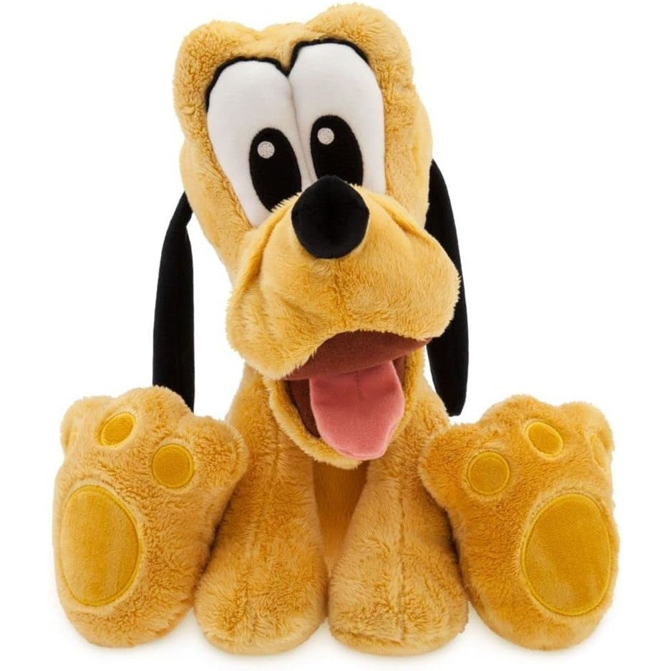 image:imageDisney Store Official Pluto Big Feet Plush  Small 12 Inches Soft and Huggable Toy Perfect Collectors and Kids Ideal Gift for Birthdays and Special Occasions Ages 0