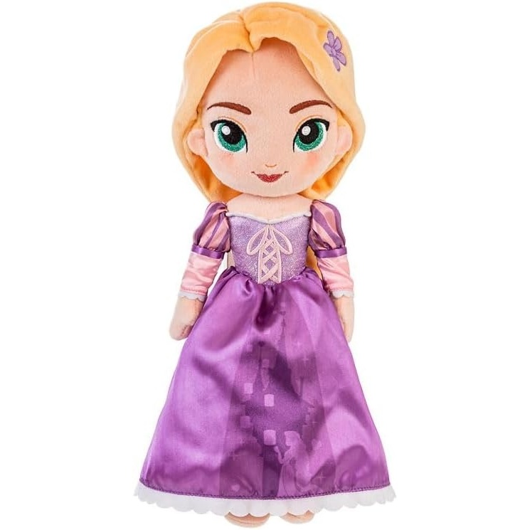image:imageDisney Store Official Princess Plush Doll Moana Medium 14 Inches Soft Plushy with Embroidered Features Princess Toys for Girls Disney Dolls Stuffed Animals for GirlsRapunzel