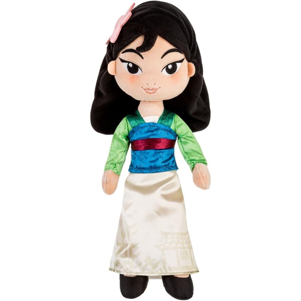 image:imageDisney Store Official Princess Plush Doll Moana Medium 14 Inches Soft Plushy with Embroidered Features Princess Toys for Girls Disney Dolls Stuffed Animals for GirlsMulan