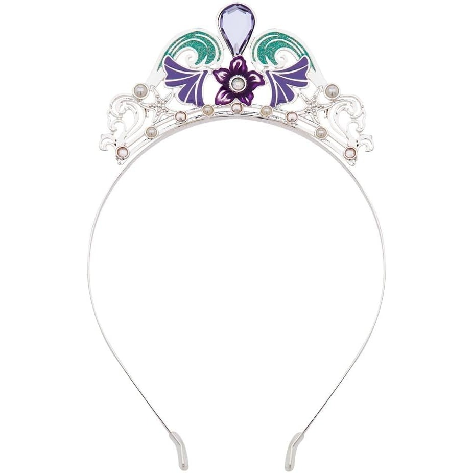 image:imageDisney Store Official Princess Tiara Headbands for kids  Shimmering Princess Dress Up AccessoriesAriel