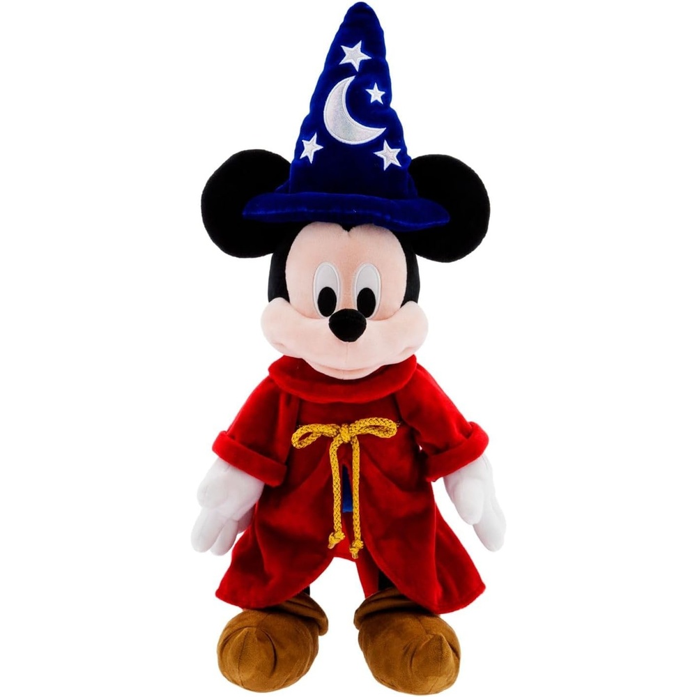 image:imageDisney Store UnisexChildren Fantasia Collection Sorcerer Mickey Mouse Plush  Soft amp Cuddly Toy  Ideal for Fans amp Kids  12 Inches