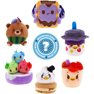 Disney Munchlings Terrifying Treats Collection – Mystery Box – Plush Toys | Scented – Detailed Micro Plush Sculpting, Embroidered Features, Soft & Squeezable Fill, Blind Pack 1 of 7 Characters(Morning Menu)