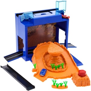 Disney Store Action Toys Pixar Car Play Set – Toolbox Case with Lightning McQueen & Tow Mater Die Cast Cars, Launcher, Junkyard Shack and Accessories – Inspired by Disney Pixar Cars Films & Cars Land(Willy)