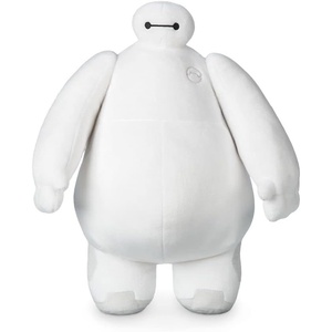 Disney Store Official Angel Medium Soft Toy for Kids – Cuddly Character with Fuzzy Texture & Embroidered Details – Flexible Floppy Ears – Disney Plushy Suitable for All Ages(Baymax)