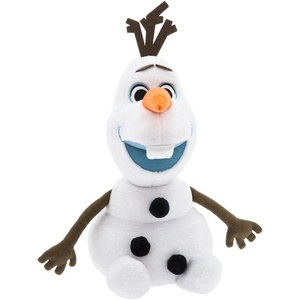 Disney Store Official Angel Medium Soft Toy for Kids – Cuddly Character with Fuzzy Texture & Embroidered Details – Flexible Floppy Ears – Disney Plushy Suitable for All Ages(Olaf)