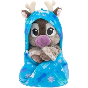 Disney Store Official Angel Plush with Blanket Pouch – Disney Babies Plushy in Baby Swaddle – Kids Toy for Those who Love Plush Figure Toys, Cute Plushies, & Baby Stuffed Animals – 12 Inches(Sven)