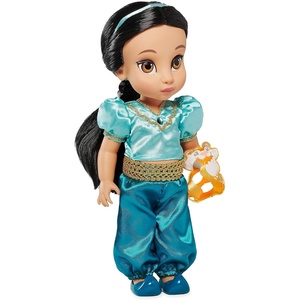 Disney Store Official Animators’ Collection Alice Doll – Alice in Wonderland – Includes Soft Dinah Doll for Fans of Disney Princess Toys & Dolls – 16 Inches(Jasmine)
