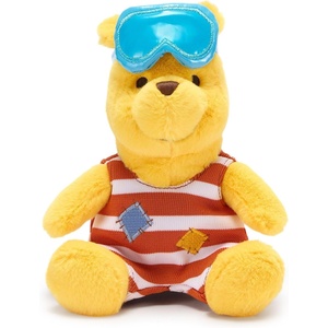 Disney Store Official Bathing Suit Plush – Winnie The Pooh Mini Bean Bag Plushie – Cute Stuffed Animal with Detailed Sculpting & Embroidered Features – Plush Toys for Kids – 7 Inches(Winnie the Pooh)