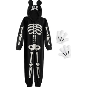 Disney Store Official Boy’s Halloween Costumes for Play – Premium Disney Cosplay Dress Up Outfits for Children(Mickey Glow-in-the-dark)