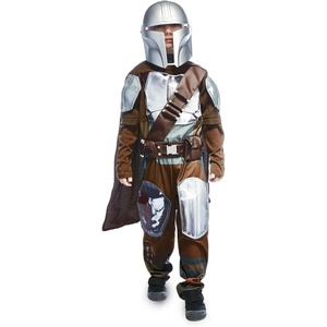 Disney Store Official Boy’s Halloween Costumes for Play – Premium Disney Cosplay Dress Up Outfits for Children(The Mandalorian)