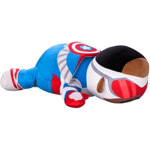 Disney Store Official Captain America Sam Wilson Cuddleez Plush – Super Soft & Huggable Toy for Fans & Kids of All Ages – Perfect Collectible Gift, Large Marvel Plushy