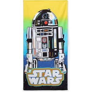 Disney Store Official Cars Beach Towel with Lightning McQueen Screen Art on Topside – Measures 29″ x 58″ – Soft & Absorbent for Pool or Beach – Disney Gift & Bath Towels for Kids Who Love Cars Films(R2-D2)