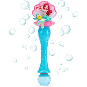 Disney Store Official Cars Lightning McQueen Light-Up Bubble Wand – Interactive Pixar LED Toy, Perfect for Kids & Fans of the Movies, Ideal Outdoor Play & Parties, Durable & Safe for All Ages(Ariel & Flounder)