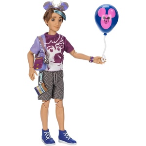 Disney Store Official Elsa ILY 4EVER Doll – Poseable Toy with Minnie Mouse Headband, Mickey Balloon, Park Snack Surprise & Other Accessories – Inspired by Frozen – 11 inches(Frozen (2013))