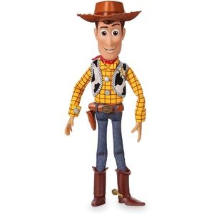 Disney Store Official Jessie Interactive Talking Action Figure from Toy Story, Features Sounds and Phrases from The Movies, Interacts with Other Figures and Toys(Woody)