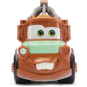 Disney Store Official Lightning McQueen Push ‘N’ Go Talking Vehicle – Pixar Cars Toys – Talking & Moving Action – Cars Movie Toys – Engine Reveal & Catchphrases – Disney Gift for Boys(Tow Mater)