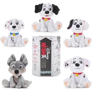 Disney Store Official Lilo & Stitch Wishables Shimmer Series – Disney Blind Box Plush – 5 Inch Mystery Toys with Detailed Micro Plush Sculpting & Accents (Contains 1 Mystery Plushy)(101 Dalmatians)