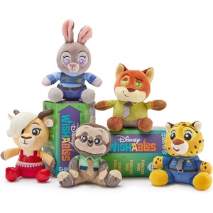 Disney Store Official Lilo & Stitch Wishables Shimmer Series – Disney Blind Box Plush – 5 Inch Mystery Toys with Detailed Micro Plush Sculpting & Accents (Contains 1 Mystery Plushy)(Zootopia)