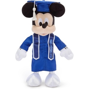 Disney Store Official Mickey Mouse Graduation Plush 2026 – Plushy with Graduation Gown, Cap, Sash, Shorts, & Shoes – 10” Collectible Keepsake for Proud Graduate – Mickey Graduation Gift for All Ages