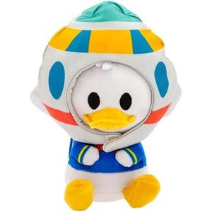 Disney Store Official Mini Mix-Its Plushies – Alice – Cute Stuffed Animals – Mix & Match Detachable Hats – Hook and Loop Strap – Plush Toys for Kids and Collectors, 7 Inch(Donald Duck)