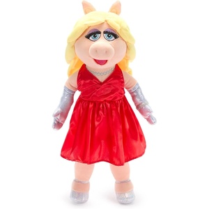 Disney Store Official Miss Piggy Plush – The Muppets Show Collectible Stuffed Animal with Embroidered Features & Detailed Plush Sculpting – Disney Toys for Muppets Fans – 18 Inches(Miss Piggy)