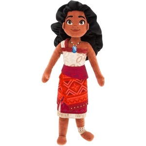 Disney Store Official Moana 2 Doll with Detailed Plush Sculpting with Embroidered Features & Tapa Print Dress – Disney Plush with Metallic Heart of Te Fiti Pendant, Inspired by Moana 2