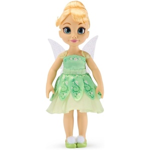 Disney Store Official Moana Once Upon a Story Doll – Disney Princess Toys Featuring Reflective Eyes with 3D Pupil and Iris, Detailed Costume, Hair Comb – Comes in Display Box – 16 Inches(Tinker Bell)