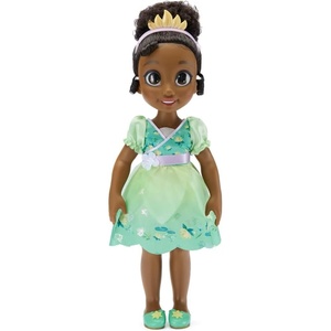 Disney Store Official Moana Once Upon a Story Doll – Disney Princess Toys Featuring Reflective Eyes with 3D Pupil and Iris, Detailed Costume, Hair Comb – Comes in Display Box – 16 Inches(Tiana)