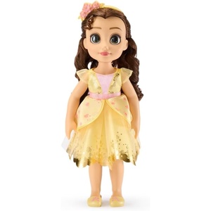 Disney Store Official Moana Once Upon a Story Doll – Disney Princess Toys Featuring Reflective Eyes with 3D Pupil and Iris, Detailed Costume, Hair Comb – Comes in Display Box – 16 Inches(Belle)