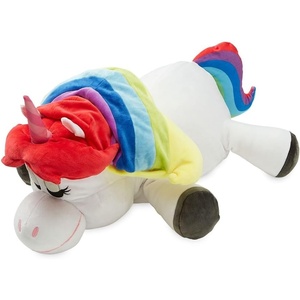 Disney Store Official Mpchi Cuddleez Plush – Mochi – Super Soft & Huggable Toy for Fans & Kids of All Ages – Perfect Collectible Gift, Big Hero 6 Large Plushy(Rainbow Unicorn)