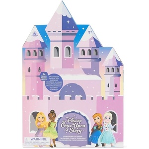 Disney Store Official Once Upon a Story 24-Day Countdown Calendar Micro Figure Set & Props – Christmas Advent Calendar 2025 – Characters from Frozen, Beauty & the Beast, Tangled, & More