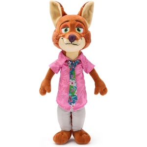 Disney Store Official Pawbert Lynxley Plush – Zootopia 2 Toys for Girls and Boys – Cute Stuffed Animal with Detailed Plush Sculpting & Embroidered Details – Disney Toys for Kids – 17 Inch Plushy(Nick Wilde)