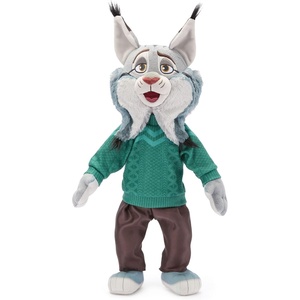 Disney Store Official Pawbert Lynxley Plush – Zootopia 2 Toys for Girls and Boys – Cute Stuffed Animal with Detailed Plush Sculpting & Embroidered Details – Disney Toys for Kids – 17 Inch Plushy(Pawbert Lynxley)