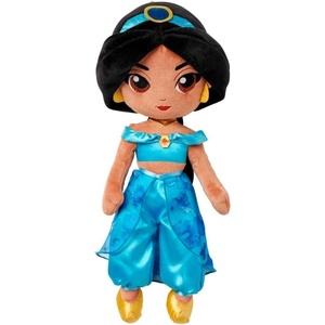 Disney Store Official Princess Plush Doll, Moana, Medium 14 Inches, Soft Plushy with Embroidered Features, Princess Toys for Girls, Disney Dolls, Stuffed Animals for Girls(Jasmine)