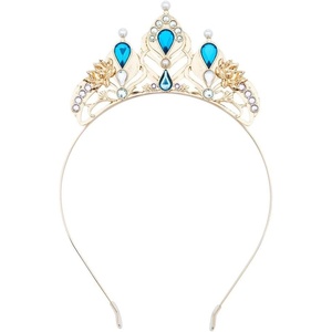 Disney Store Official Princess Tiara Headbands for kids – Shimmering Princess Dress Up Accessories(Princess)