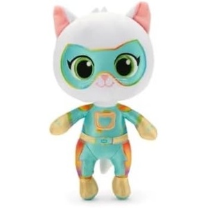 Disney Store Official SuperKitties Bitsy Plush – Detailed Disney Stuffed Animals with Embroidered Features and Screen Art Elements, Part of SuperKitties Plush Collection(Bitsy)