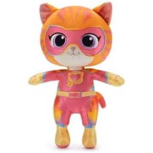 Disney Store Official SuperKitties Bitsy Plush – Detailed Disney Stuffed Animals with Embroidered Features and Screen Art Elements, Part of SuperKitties Plush Collection(Ginny)