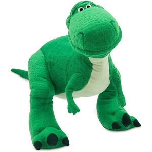 Disney Store Official Toy Story Plush Jessie & Daffodil, Iconic Cuddly Toy Character with Embroidered Details, Intricate Sculpting and Soft Plush Features, Suitable for All Ages(Rex)